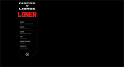Desktop Screenshot of discosylibrosloner.com