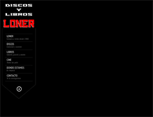 Tablet Screenshot of discosylibrosloner.com